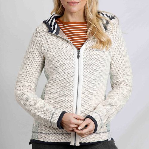 Cream Hooded Macaroni Fleece - Weird Fish - Modalova