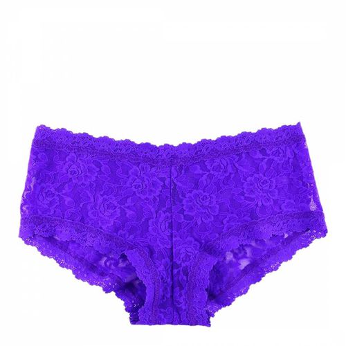 Purple Signature Lace Boyshort - Hanky Panky - Modalova