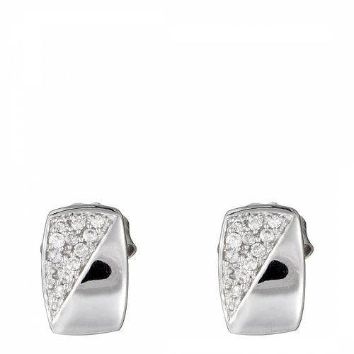 White Gold Valia Diamond Earrings - Diamantini - Modalova