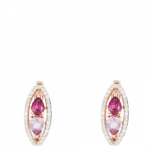 Rose Gold Eliane Earrings - Diamantini - Modalova