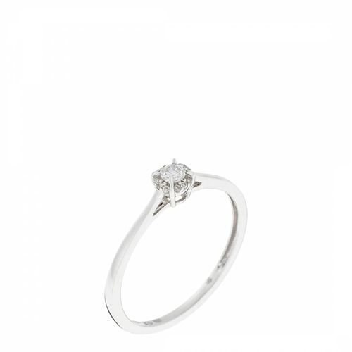 White Gold Amoureuse Diamond Ring - Diamantini - Modalova