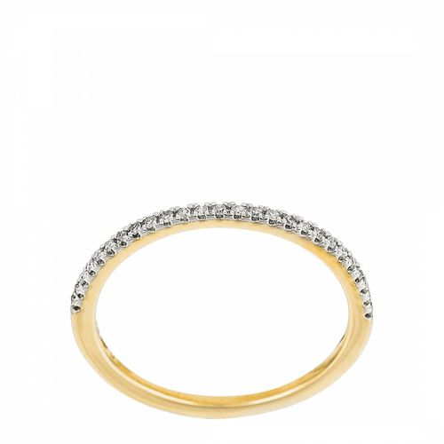 Yellow Belle Alliance Diamond Ring - Diamantini - Modalova