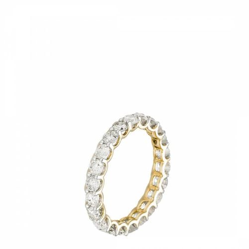 Yellow Gold Diamond Ring - Diamantini - Modalova