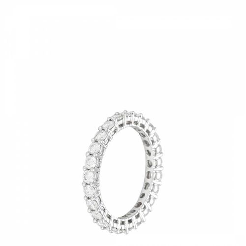 White Gold Diamond Ring - Diamantini - Modalova
