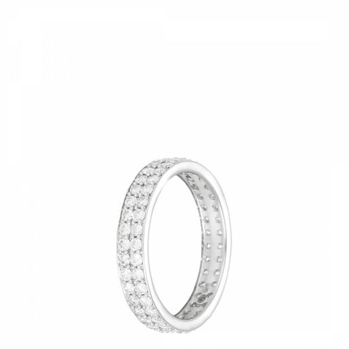 White Gold Diamond Ring - Diamantini - Modalova