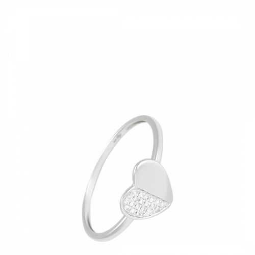 White Gold Alvina Diamond Ring - Diamantini - Modalova