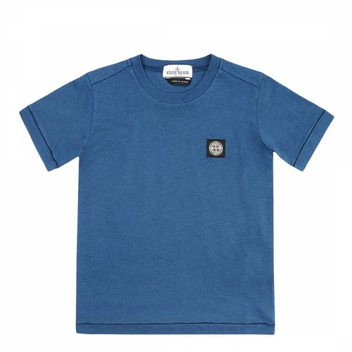 Patch Logo Cotton Jersey T-Shirt - Stone Island - Modalova