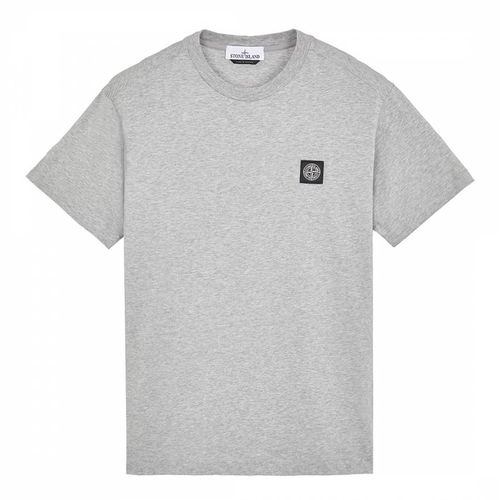 Patch Logo Cotton Jersey T-Shirt - Stone Island - Modalova