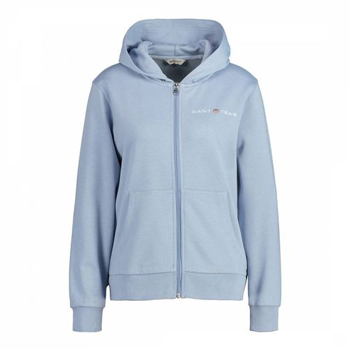 Pale Printed Cotton Blend Zip Hoodie - Gant - Modalova