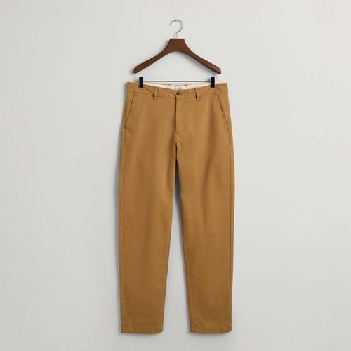 Camel Regular Comfort Super Stretch Chinos - Gant - Modalova