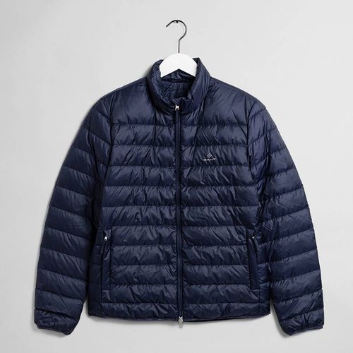 Navy The Light Down Puffer Jacket - Gant - Modalova