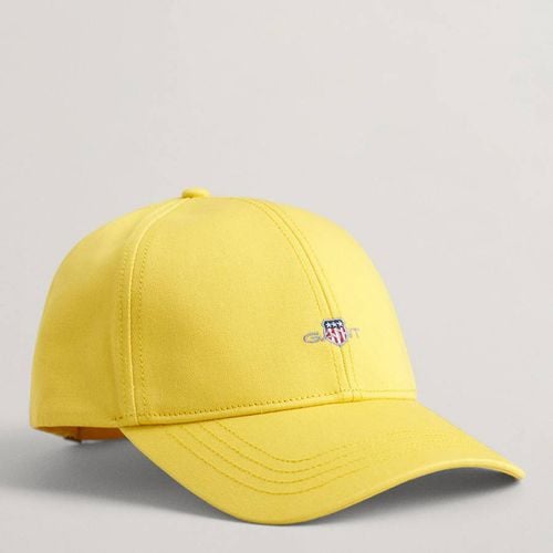 Yellow Unisex Shield Cotton Cap - Gant - Modalova