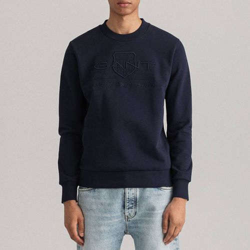 Reg Tonal Shield Cotton Sweatshirt - Gant - Modalova