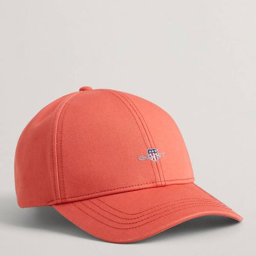 Orange Unisex Shield Cotton Cap - Gant - Modalova