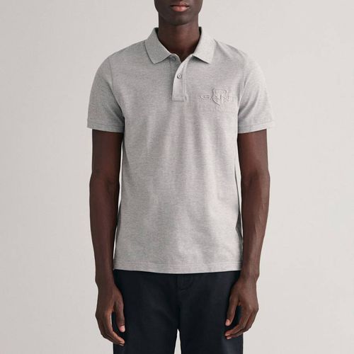 Reg Tonal Shield Cotton Polo Shirt - Gant - Modalova