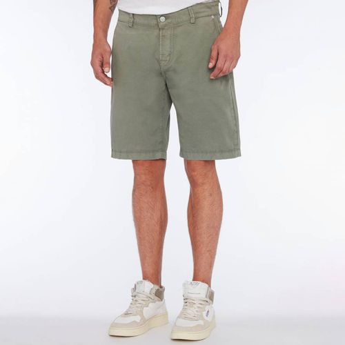 Green Perfect Stretch Chino Shorts - 7 For All Mankind - Modalova