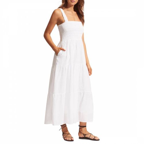 White Beach House Dress - Seafolly - Modalova