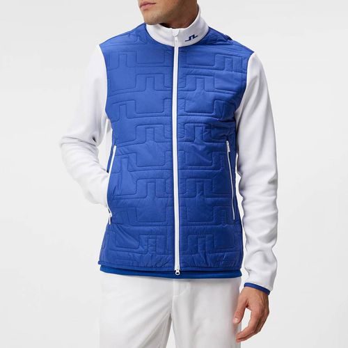 Blue Stefano Hybrid Jacket - J.Lindeberg - Modalova