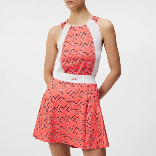 Coral Miriam Print Top - J.Lindeberg - Modalova