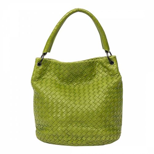 Green Bucket Hobo Shoulder Bag - Vintage Bottega Veneta - Modalova