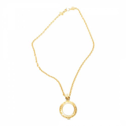 Magnifying Glass Pendant Necklace Necklace - Vintage Chanel - Modalova