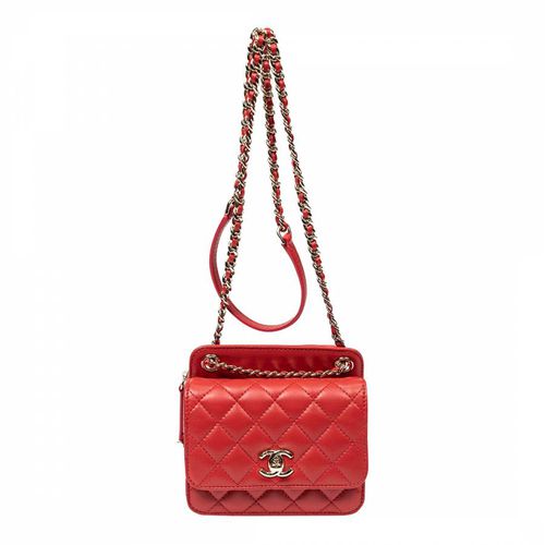 Mini Back To Back Flap Chain Shoulder Bag - Vintage Chanel - Modalova