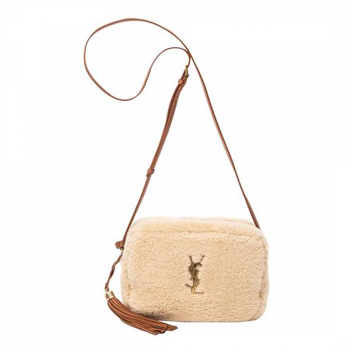 Ivory Tan Lou Camera Bag Shoulder Bag - Vintage Yves Saint Laurent - Modalova