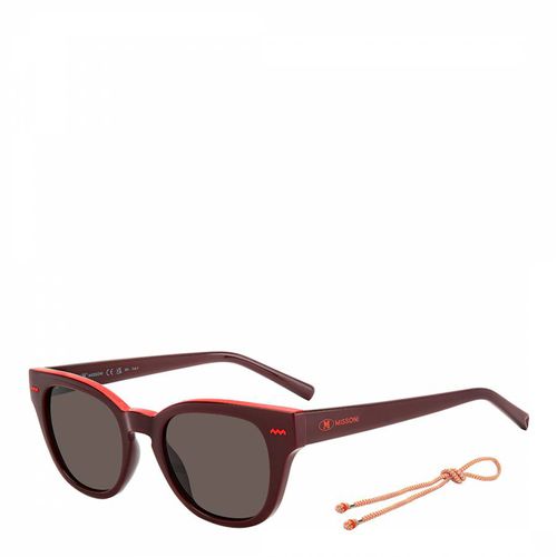 Brown Rectangular Sunglasses 50mm - M Missoni - Modalova