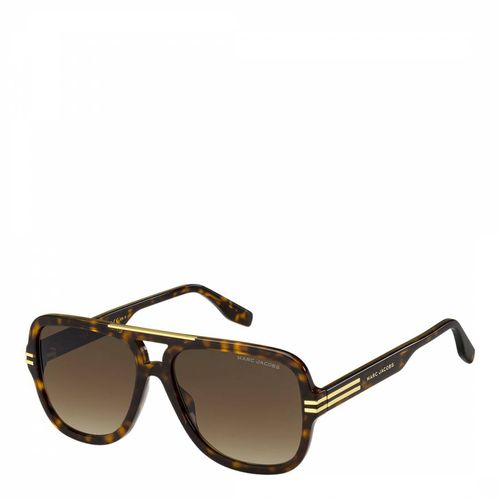 Marc Jacobs Havana Sunglasses 58mm - Marc Jacobs - Modalova