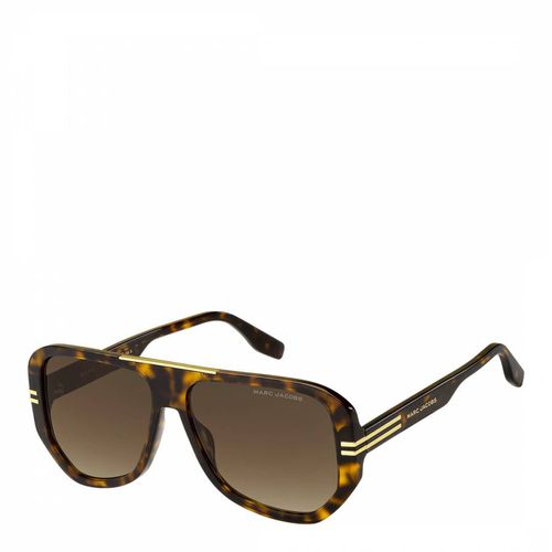 Marc Jacobs Havana Sunglasses 59mm - Marc Jacobs - Modalova