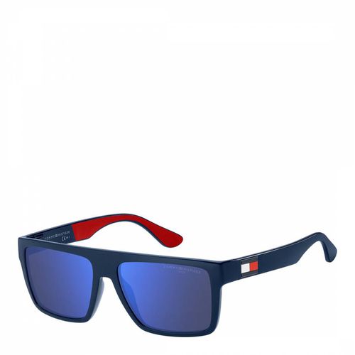 Tommy Hilfiger Blue Sunglasses 56mm - Tommy Hilfiger - Modalova