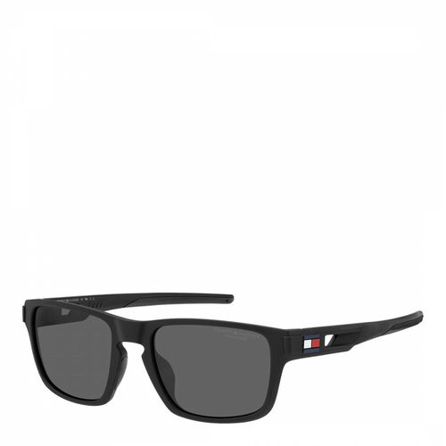 Matte Sunglasses 55mm - Tommy Hilfiger - Modalova