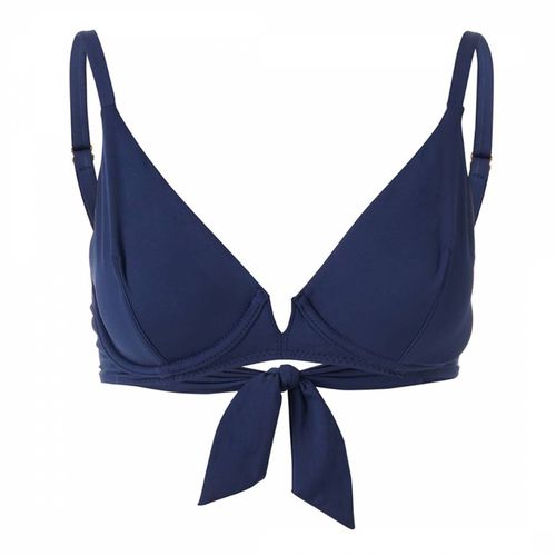 Navy Palm Beach Bikini Top - Melissa Odabash - Modalova