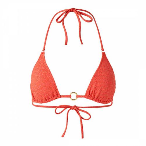 Venice Apricot Zigzag Bikini Top - Melissa Odabash - Modalova