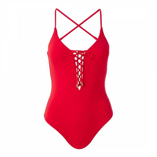 Red Nerano Red Swimsuit - Melissa Odabash - Modalova