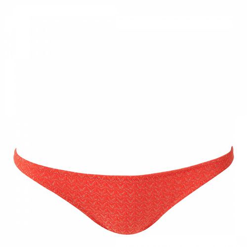 Alba Apricot Zigzag Bikini Bottoms - Melissa Odabash - Modalova