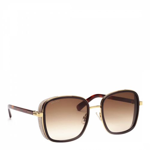 Women's Gold Sunglasses 54mm - Jimmy Choo - Modalova