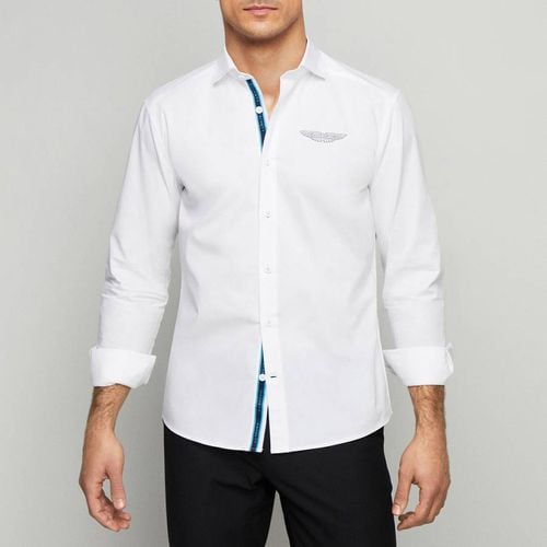 Aston Martin Cotton Poplin Shirt - Hackett London - Modalova