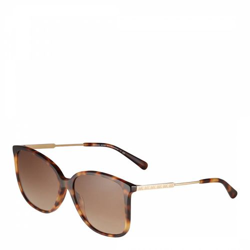 Women's Amber Tortoise Sunglasses 56mm - Michael Kors - Modalova
