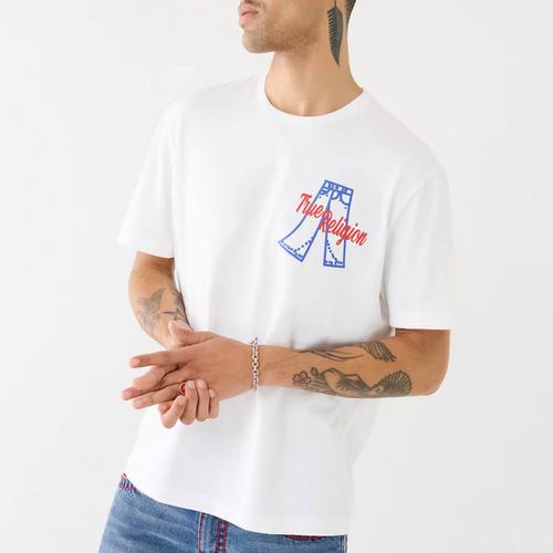 Small Printed Logo Cotton T-Shirt - True Religion - Modalova
