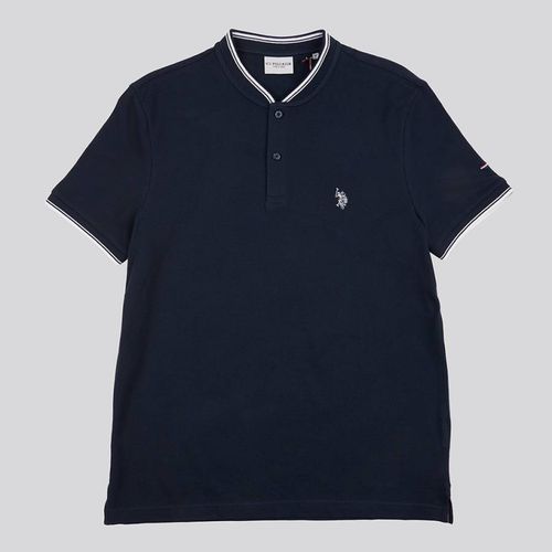 Contrast Tipping Cotton Blend Polo Shirt - U.S. Polo Assn. - Modalova