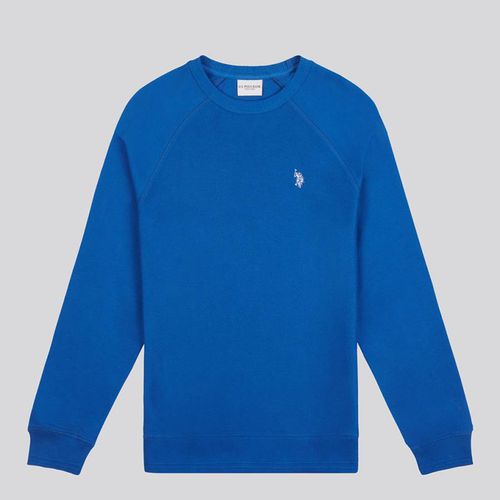 Textured Cotton Blend Sweatshirt - U.S. Polo Assn. - Modalova