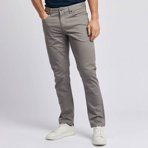 Grey Core Cotton Blend Trousers - U.S. Polo Assn. - Modalova