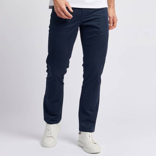 Navy Core Cotton Blend Trousers - U.S. Polo Assn. - Modalova