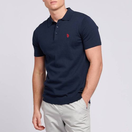 Combed Cotton Short Sleeve Polo Shirt - U.S. Polo Assn. - Modalova