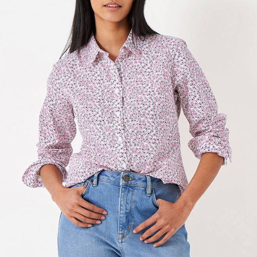 Pink Lulworth Cotton Shirt - Crew Clothing - Modalova