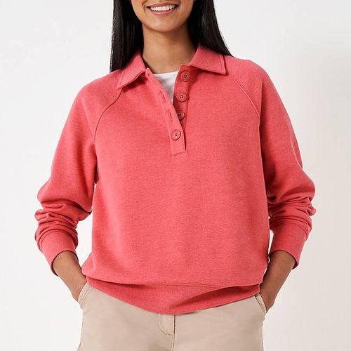 Pink Raglan Sweatshirt - Crew Clothing - Modalova
