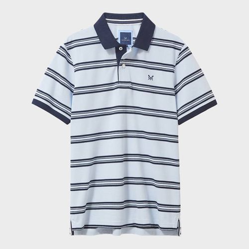 Blue Westcott Cotton Polo Shirt - Crew Clothing - Modalova