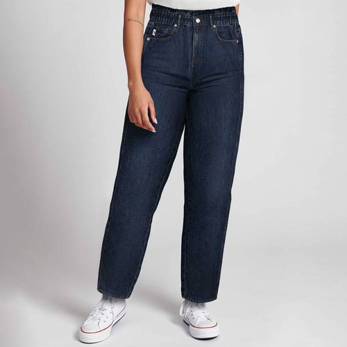 Indigo Paper Bag Waist Slouch Jeans - U.S. Polo Assn. - Modalova
