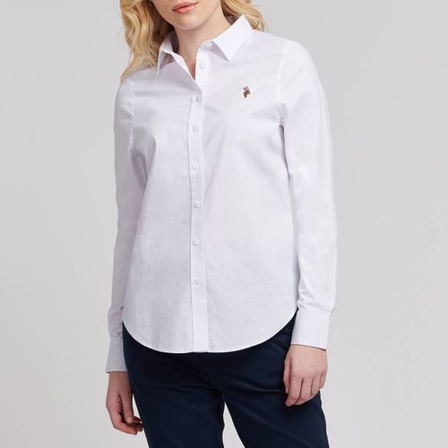 Classic Fit Oxford Cotton Shirt - U.S. Polo Assn. - Modalova
